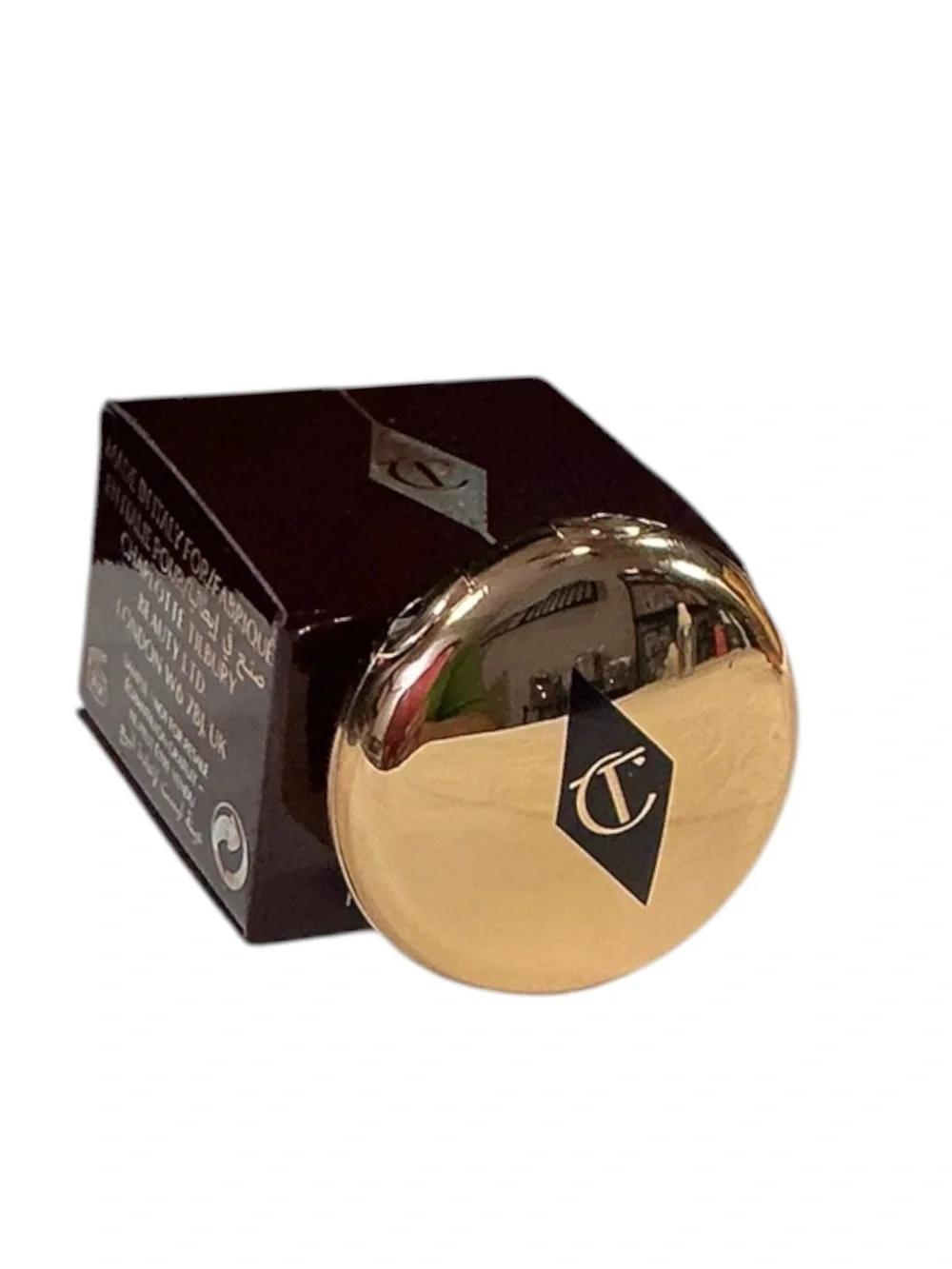 Airbrush Flawless Finish Complexion Perfecting Pressed Powder Mini - #4 Deep NIB